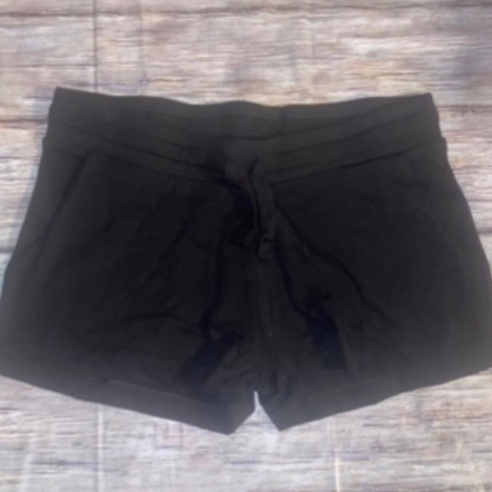 💞 New Big Kids Size 11-12 Black Knit Athletic Shorts